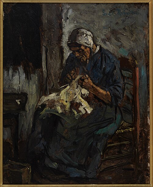 Handwerkende vrouw., , Suze Robertson