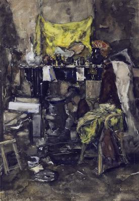 Corner of the artist's studio, 1905, Suze Robertson