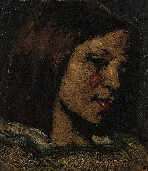 Portrait of a young girl ('Greta'), 1922, Suze Robertson
