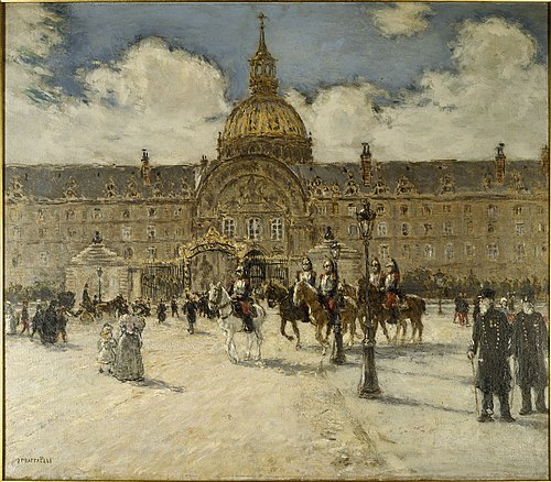 Les Invalides, 1896, Jean-François Raffaëlli