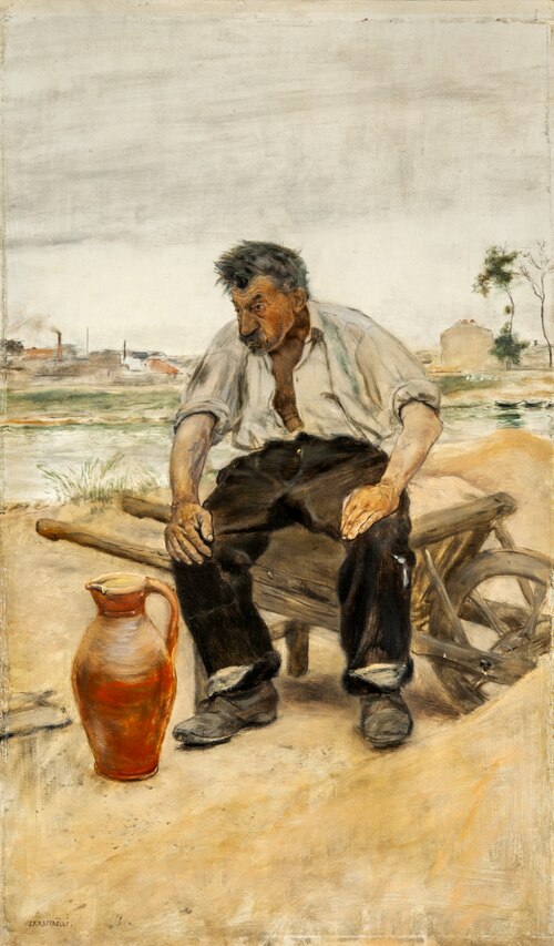 Workman, 1888, Jean-François Raffaëlli