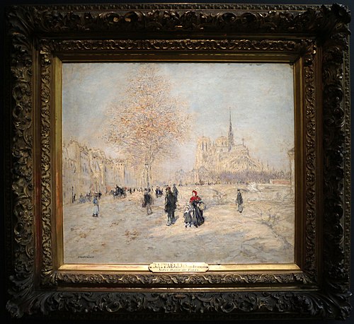 Notre-Dame de Paris, 1896, Jean-François Raffaëlli