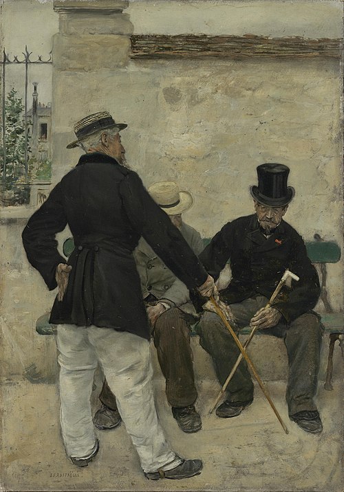 The Old Officers, 1884, Jean-François Raffaëlli