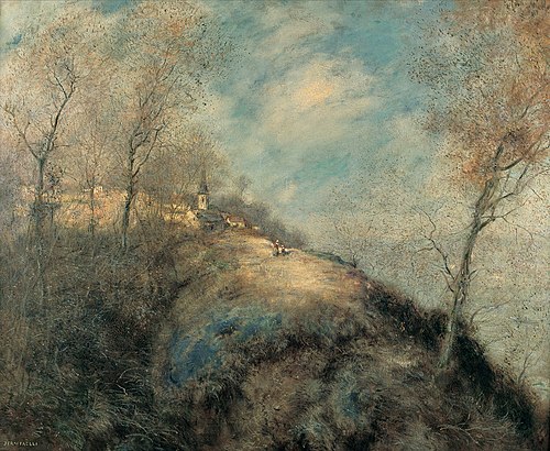La ruta abandonada, 1904, Jean-François Raffaëlli
