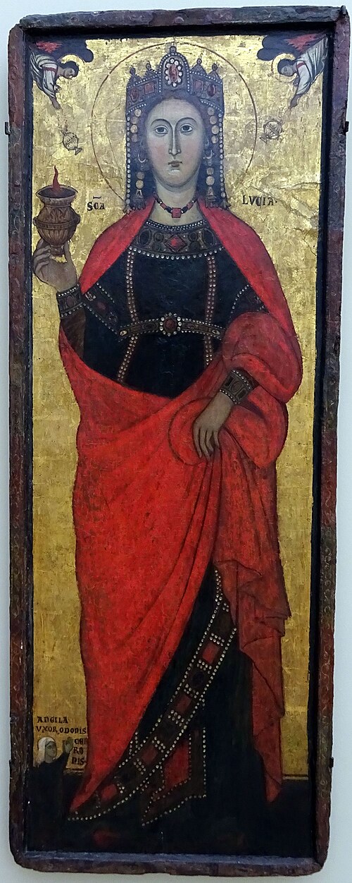 Saint Lucy, 1300, Jacopo Torriti