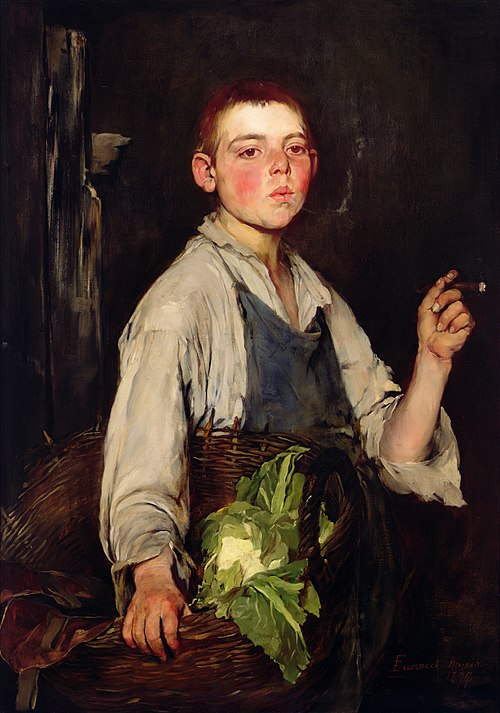 The Cobbler's Apprentice, 1877, Frank Duveneck