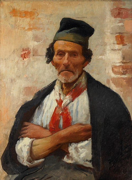 Chioggia Fisherman, 1894, Frank Duveneck