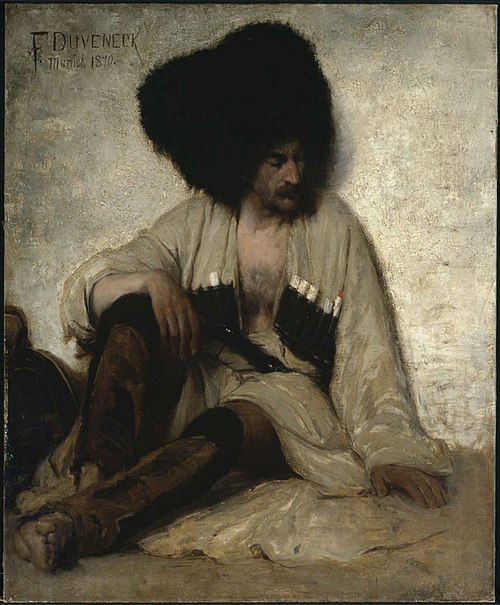 A Circassian, 1870, Frank Duveneck