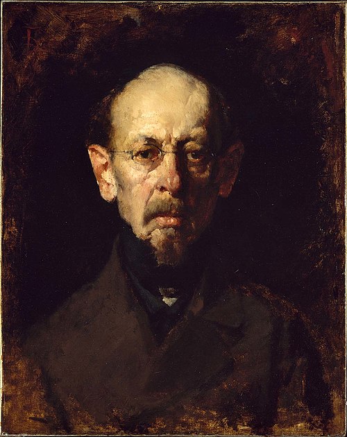 The Old Professor, 1871, Frank Duveneck