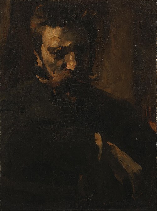 Portrait of William Merritt Chase, 1876, Frank Duveneck