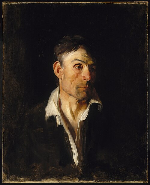 Portrait d’homme, 1876, Frank Duveneck