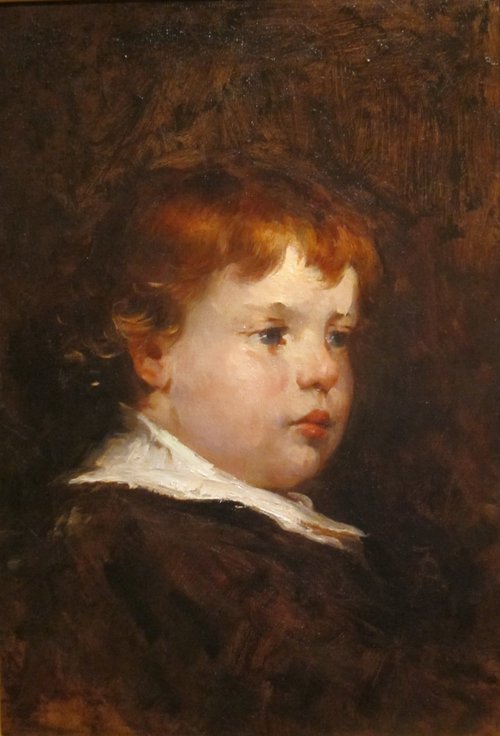 A Red Haired Boy, 1870, Frank Duveneck