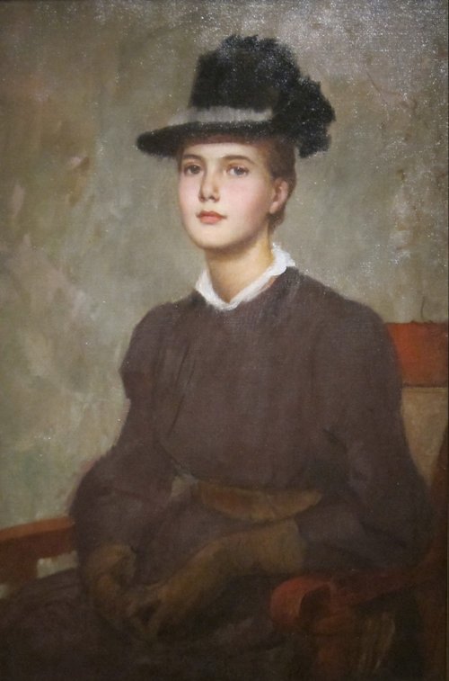 Marie Danforth Page, 1889, Frank Duveneck