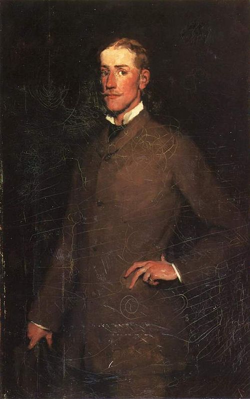 Portrait of Ralph Curtis, 1890, Frank Duveneck