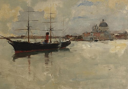 Scene in Venice, , Frank Duveneck