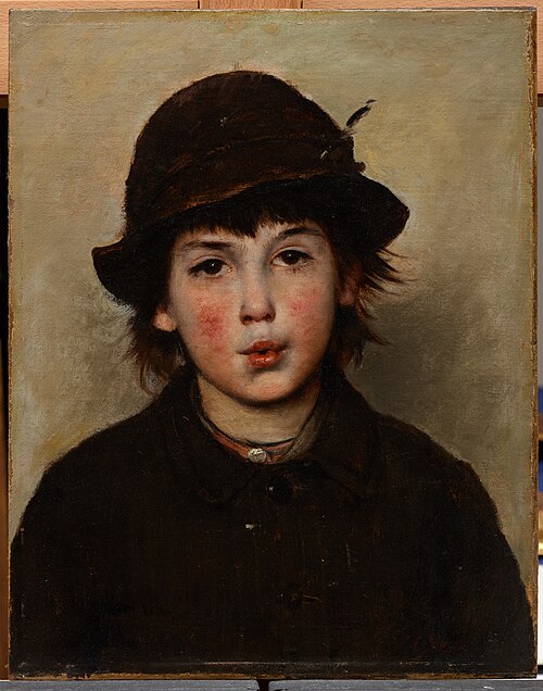 Whistling Boy, , Frank Duveneck