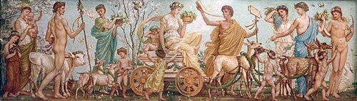The Triumph of Spring, 1879, Walter Crane
