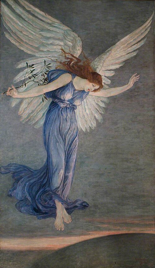 The Angel of Peace, 1900, Walter Crane