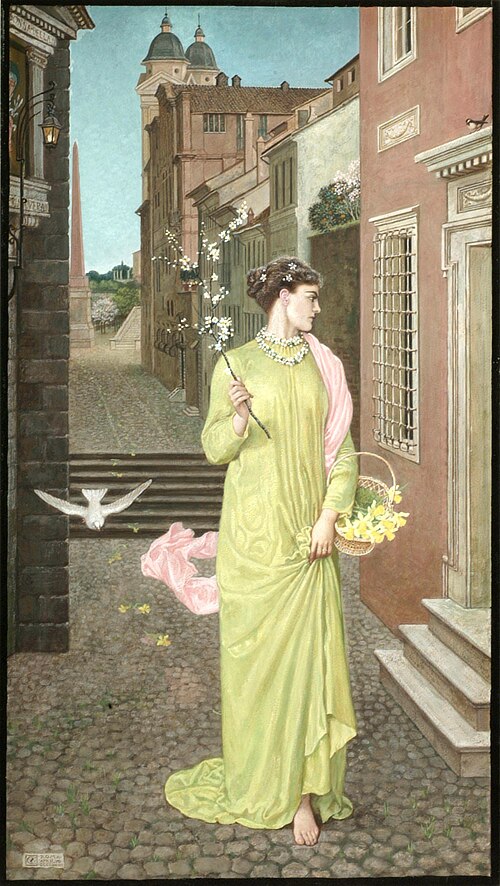 A Herald of Spring, 1872, Walter Crane
