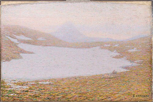 Primavera in alta montagna, 1912, Emilio Longoni