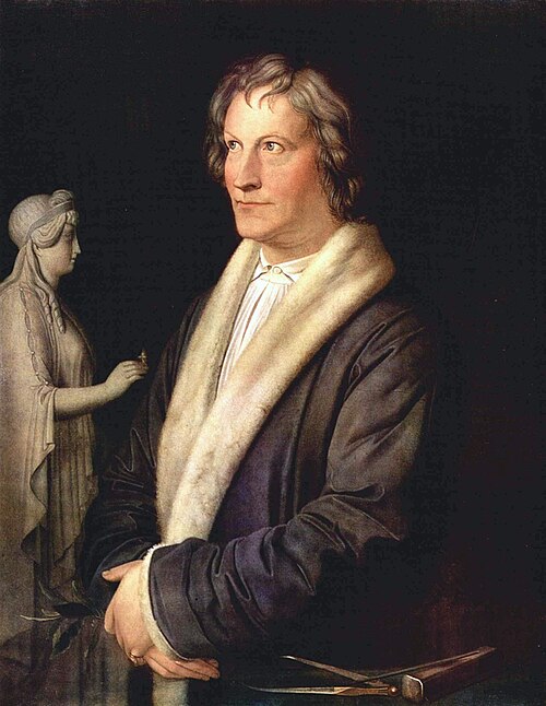 Portrait of Sculptor Thorwaldsen, 1820, Carl Joseph Begas
