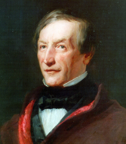 Portrait de Peter Joseph Lenné, 1850, Carl Joseph Begas