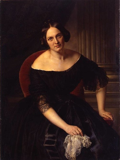 Portrait of Wilhelmine Schröder-Devrient, 1848, Carl Joseph Begas