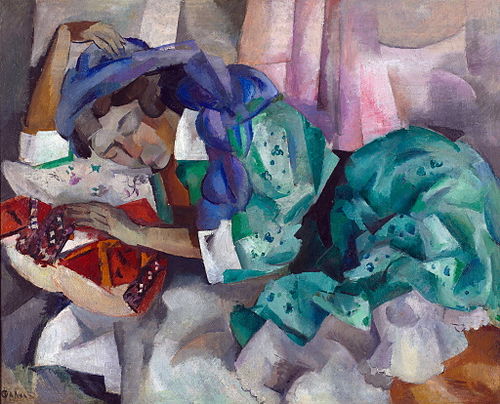 Gitane Endormie, 1910, Robert Falk