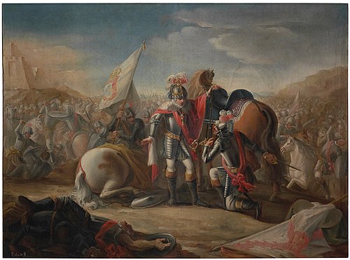 The Battle of Aljubarrota, 1791, Mariano Salvador Maella