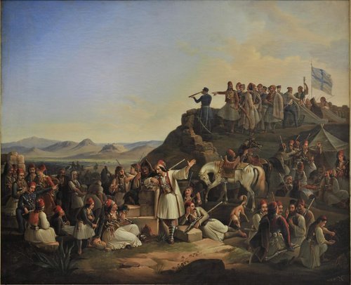Le Camp de Caraïscakis, 1855, Theódoros Vryzákis