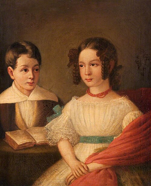 Frances and Algernon Black, 1830, Augustus Earle