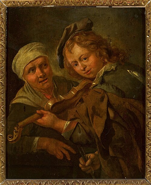Fiddler, 1712, Jacob Toorenvliet