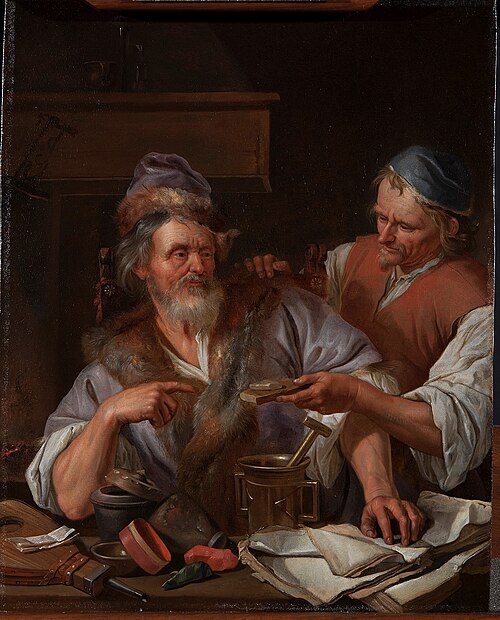 Alchemist, 1684, Jacob Toorenvliet
