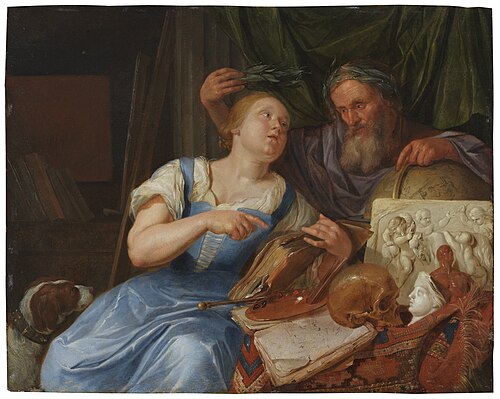 Allegory of Painting, 1677, Jacob Toorenvliet