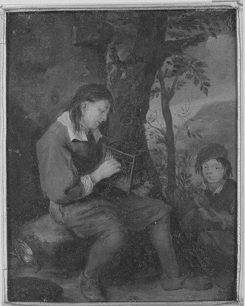 Kleine Vogelfänger, 1679, Jacob Toorenvliet