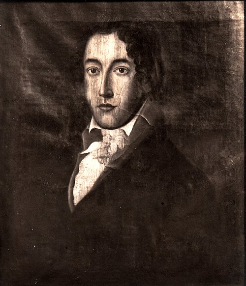 Rosenvinge, Johannes Finne, portrait painter, 1821, Jacob Petersen
