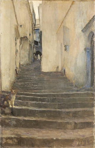 Ruelle à Alger, 1888, Pascal Dagnan-Bouveret