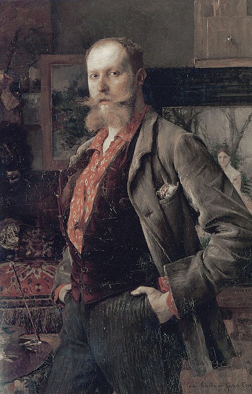 Portrait de Gustave Courtois, 1884, Pascal Dagnan-Bouveret