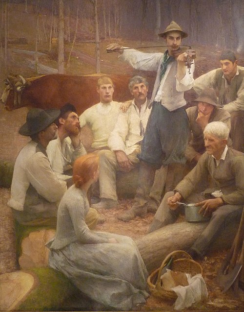 Dans la forêt, 1892, Pascal Dagnan-Bouveret
