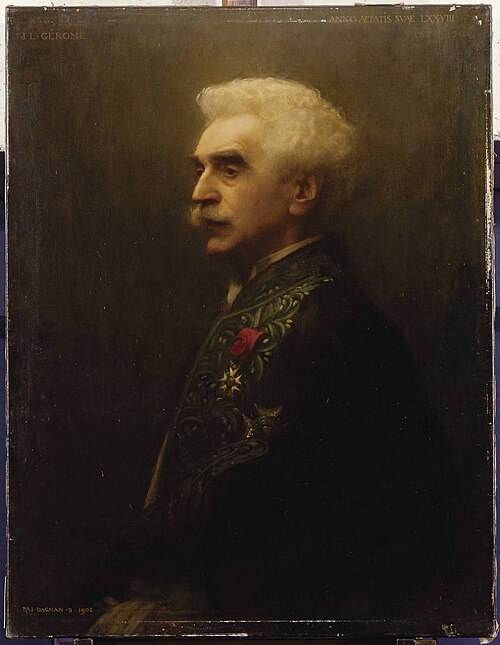 Portrait de Léon Gerôme, 1902, Pascal Dagnan-Bouveret