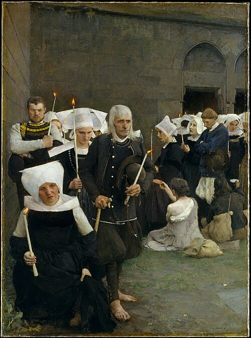 Le pardon en Bretagne, 1886, Pascal Dagnan-Bouveret