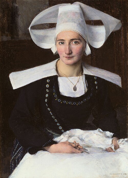 Woman from Brittany, 1886, Pascal Dagnan-Bouveret