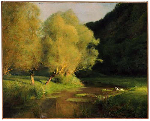 Willows by a Stream, 1908, Pascal Dagnan-Bouveret