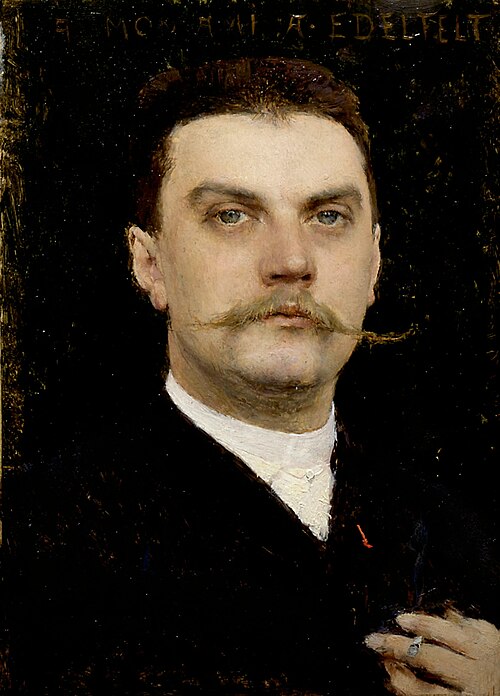 Portrait of Albert Edelfelt, 1887, Pascal Dagnan-Bouveret