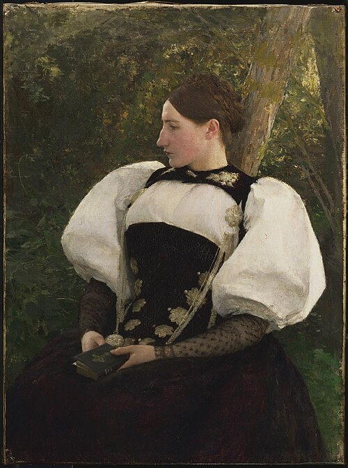 A Woman from Bern, Switzerland, 1887, Pascal Dagnan-Bouveret