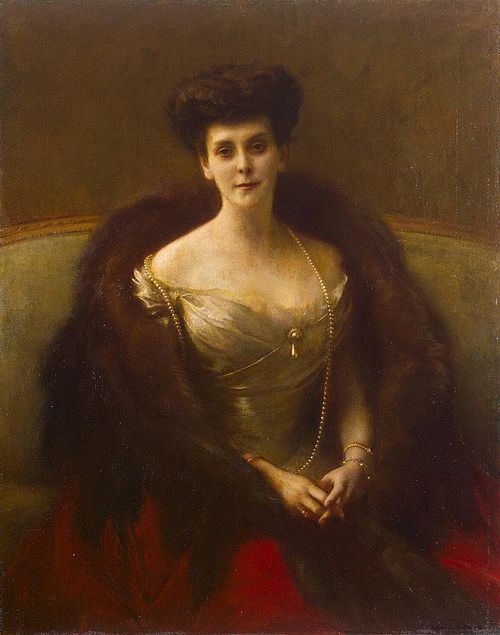 Portrait of Countess Gogonfelsen (Princess Olga Paley), 1902, Pascal Dagnan-Bouveret