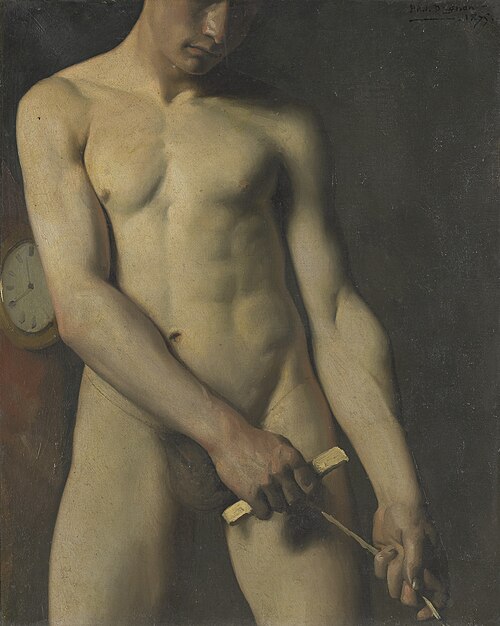 Nude Study of a Man, 1875, Pascal Dagnan-Bouveret