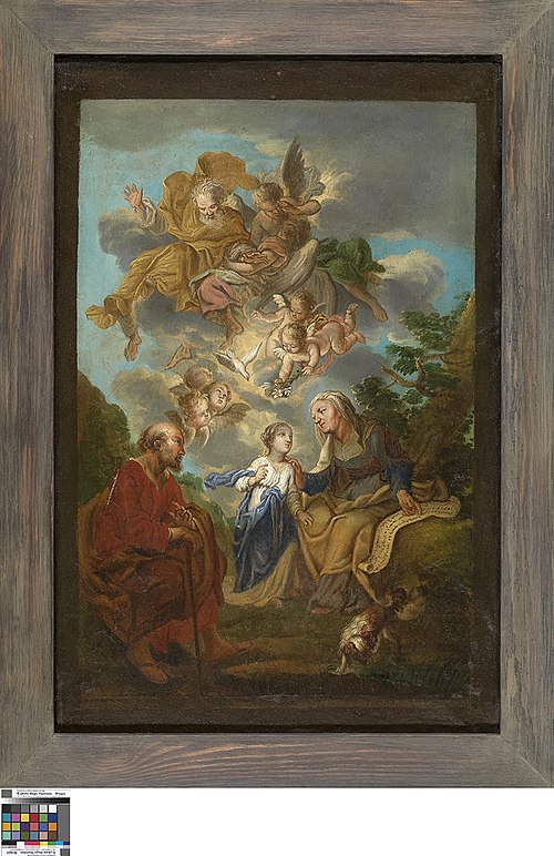 Education of Mary, 1768, Jan Anton Garemijn