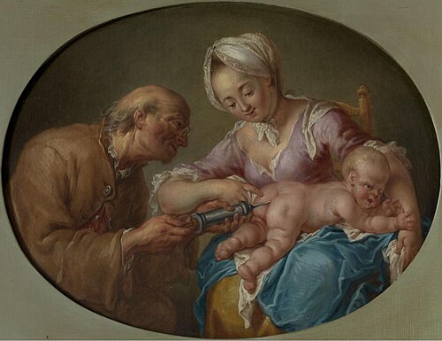 The enema, 1778, Jan Anton Garemijn