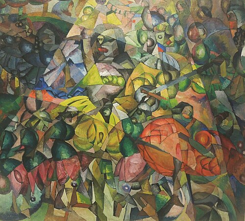 A Ballet Theme, 1912, Aristarkh Lentoulov